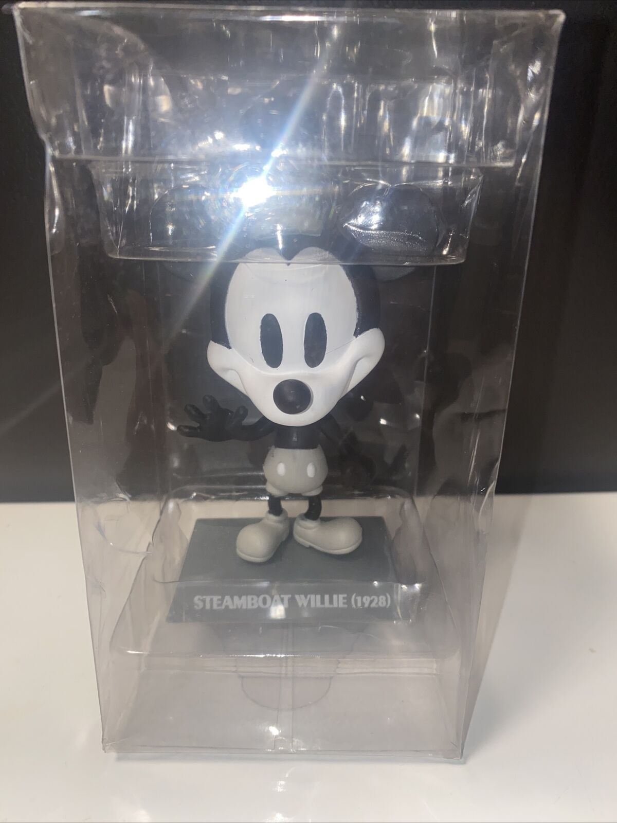 Disney 2003 Treasures Upper Deck Bobblehead  STEAMBOAT WILLIE Mickey Mouse