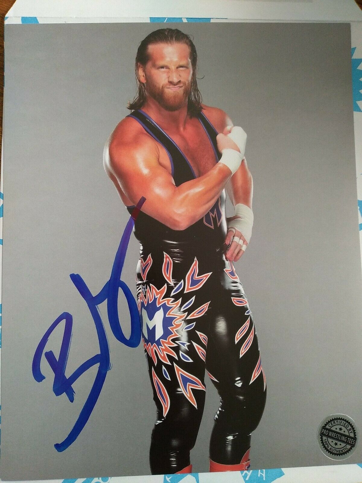 Brian Myers pro wrestling crate autograph WWE Curt Hawkins Impact Figure Podcast