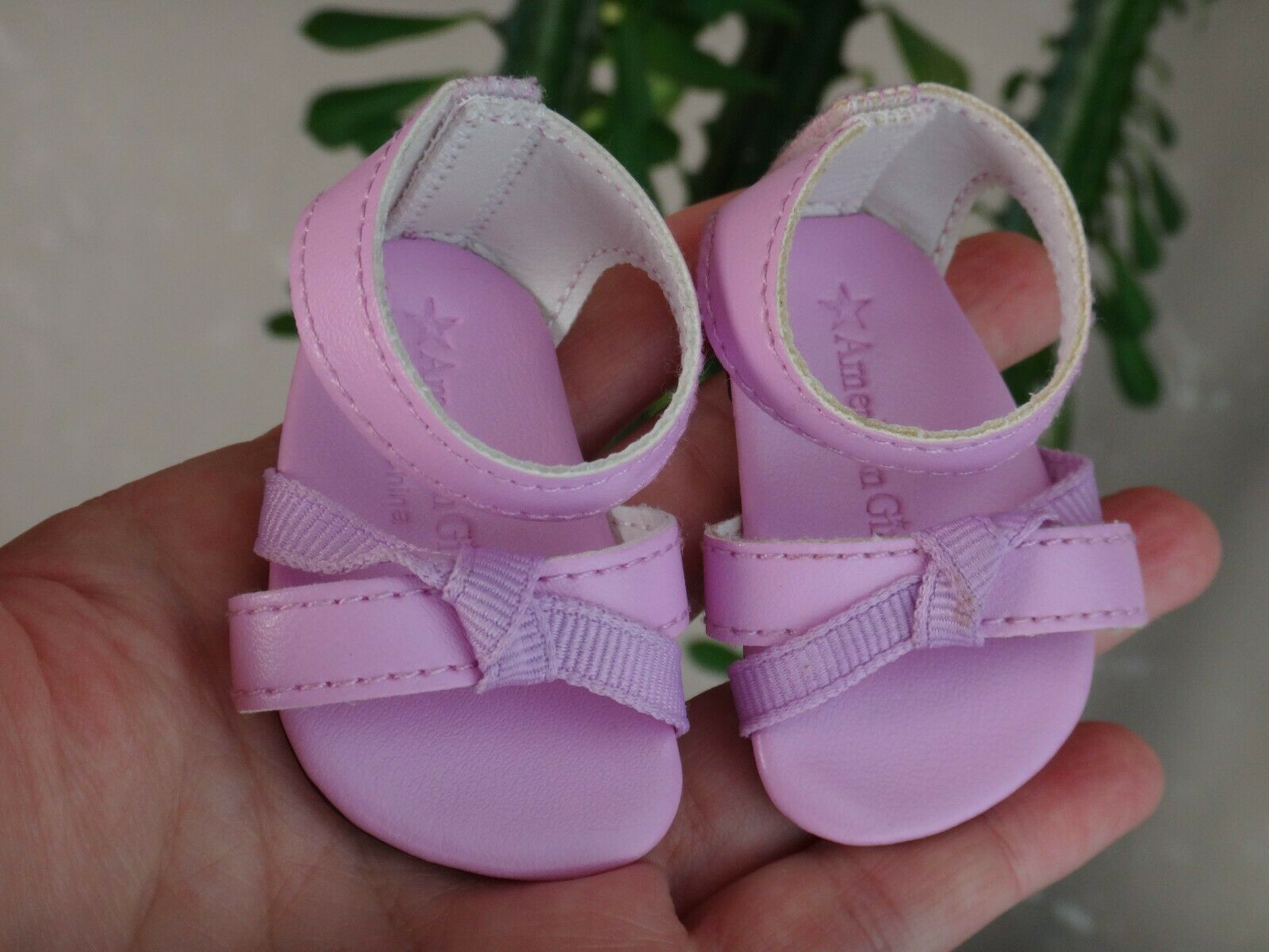 AMERICAN GIRL Bitty Baby Blossom Set Lilac SANDALS Shoes