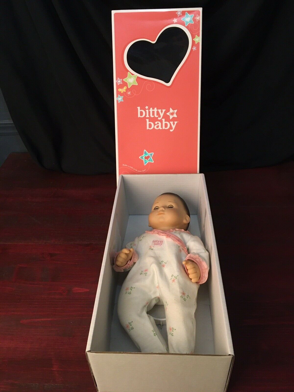 American Girl Bitty Baby Doll Brown Eyes With Box Bb2