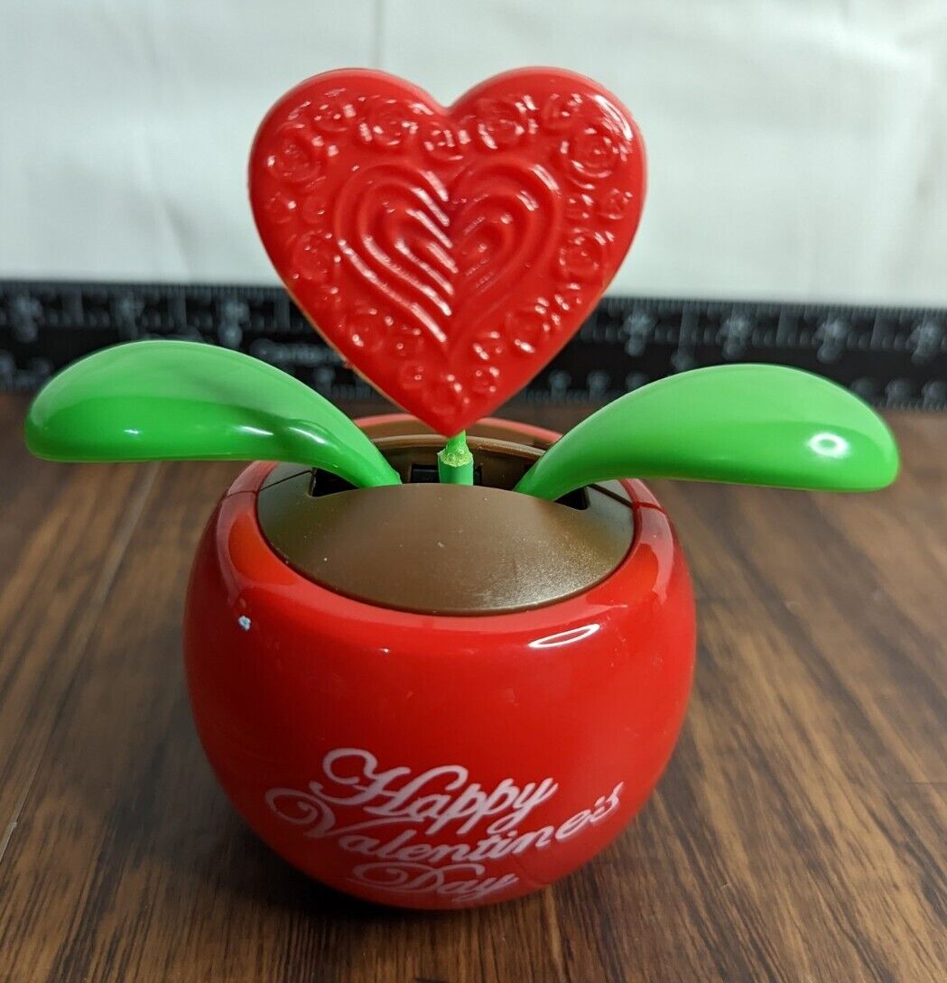 Valentine's Day Heart Bobble Head Solar Perpetual Unique Cool Collectibles
