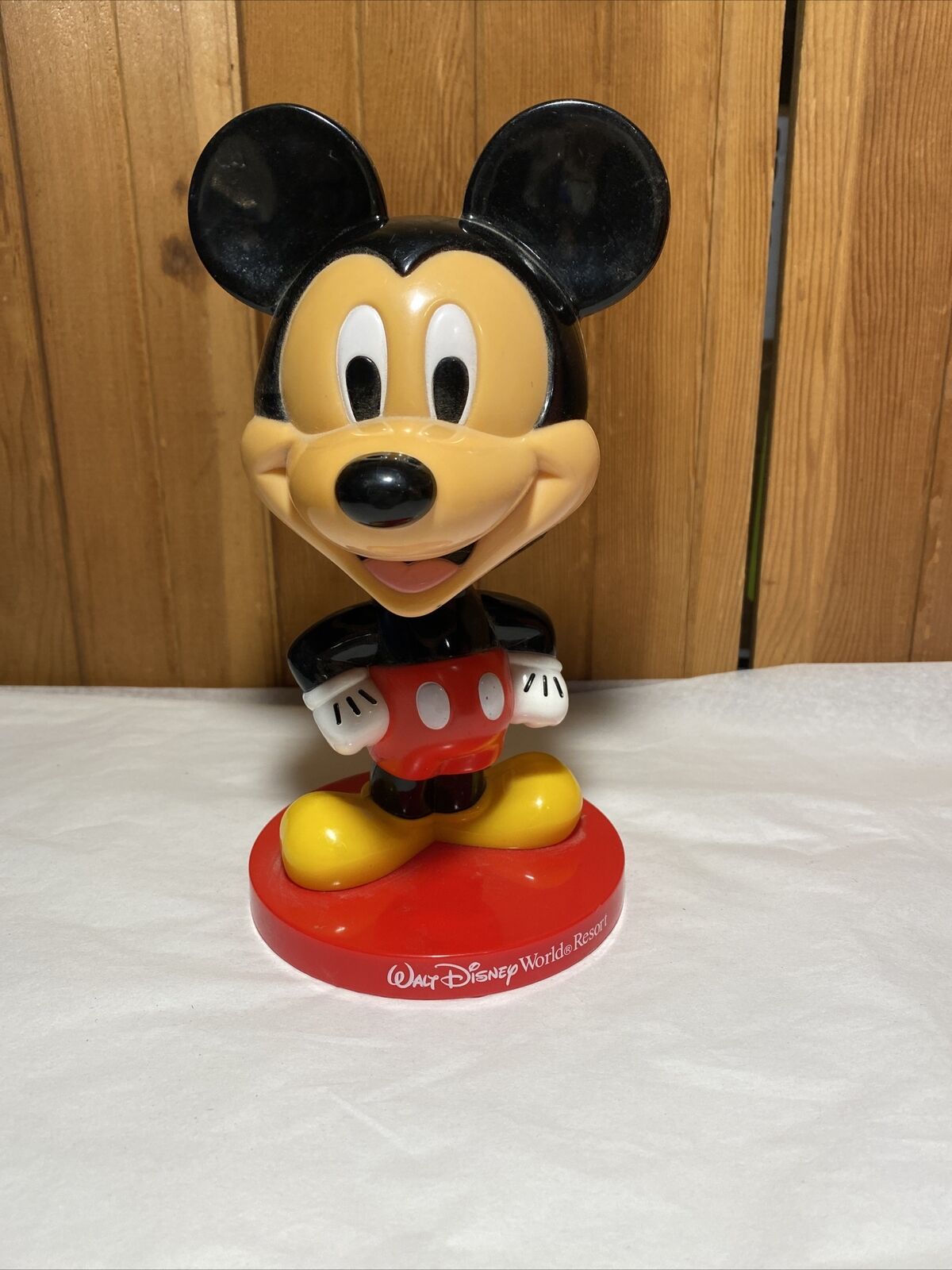 Walt Disney World Resort Mickey Mouse Bobblehead Collectible Figure Kelloggs