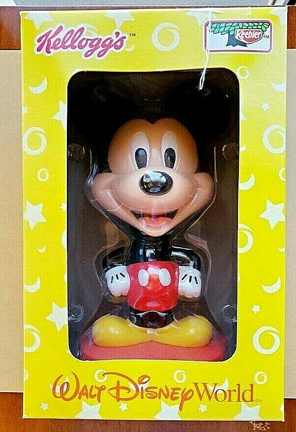 2002 Mickey Mouse Bobble Head Disney World Kellogg Keebler