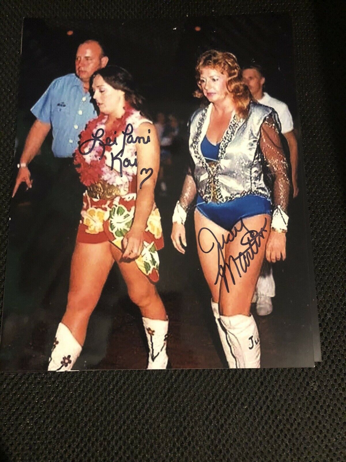 Glamour Girls dual signed 8x10