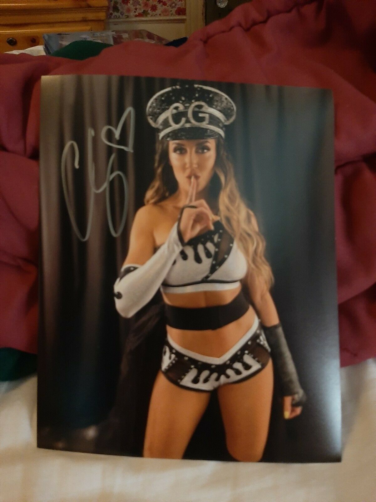 CHELSEA GREEN Autographed 8 x 10 Photo WWE/TNA/ROH with Photo Proof of Sig