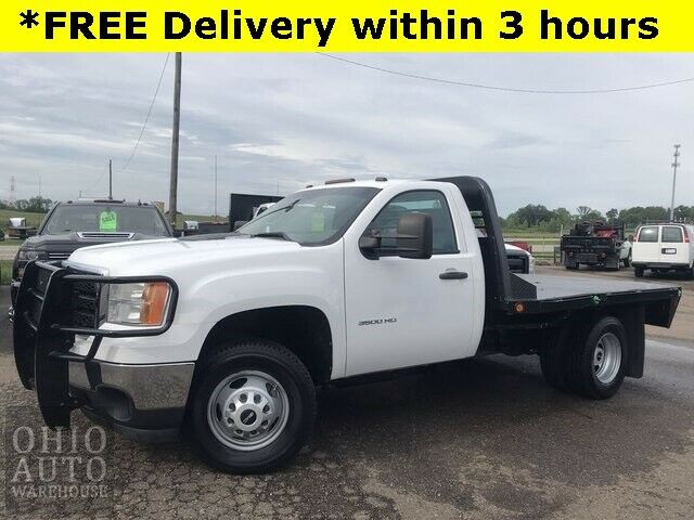 2013 Gmc Sierra 3500 Flatbed Duramax Diesel Service Utility We Finance 2013 Gmc Sierra 3500hd, Summit White With 136531 Miles Available Now!