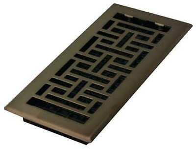 Decor Grates Ajh410-Rb Floor Register , 4 X 10 , Rubbed Bronze ,